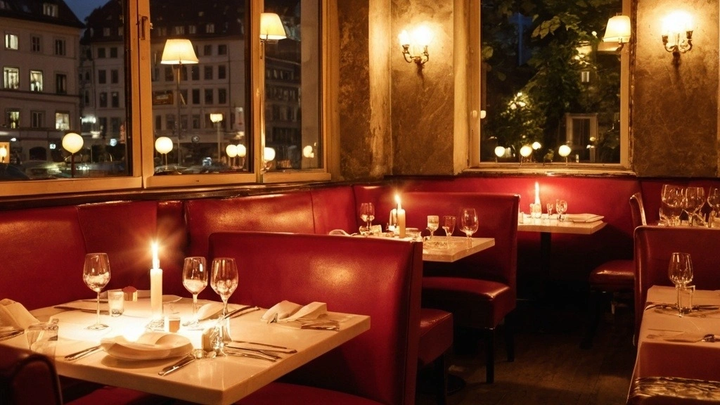 Die 10 besten Restaurants in München für ein romantisches Escort Dinner