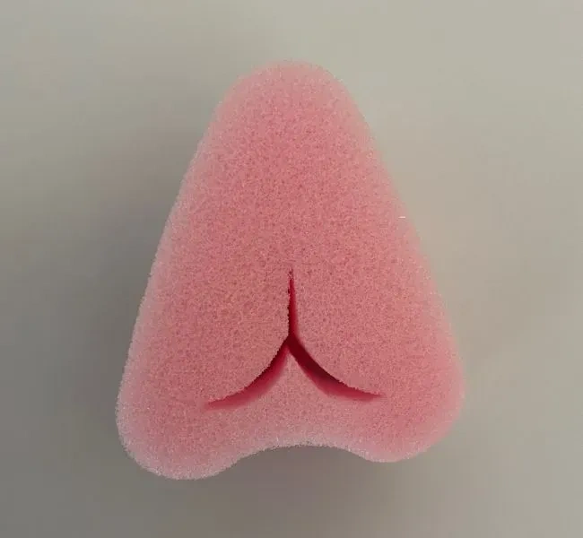 Close-up of a soft tampon