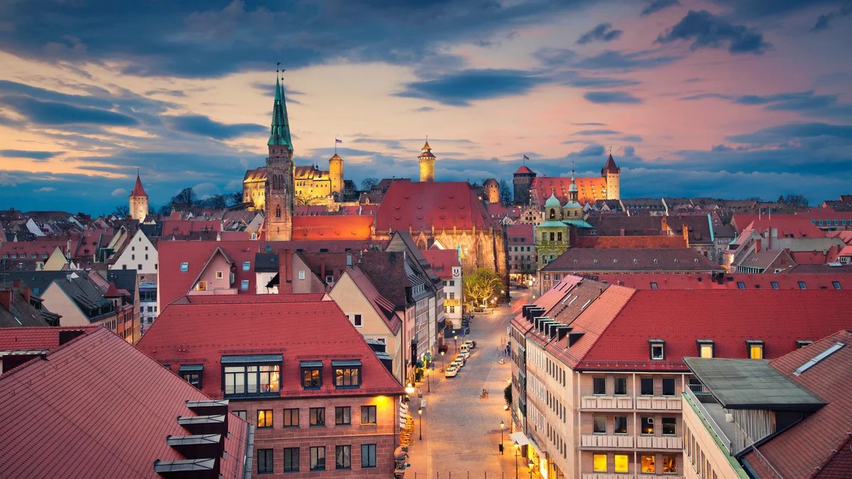 Luxuriöser Ausblick auf Nürnberg