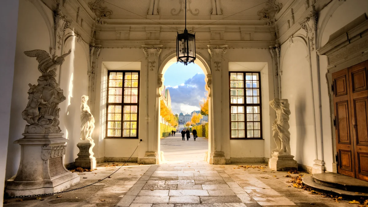 Schlosspark Schönbrunn in Wien