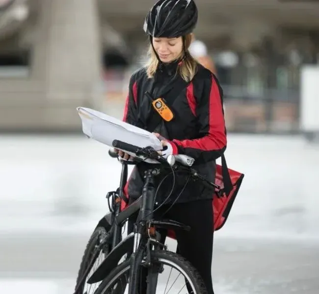 Nebenjob als Fahrrad Kurier