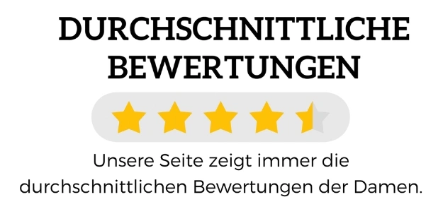 Durchschnittliche Bewertungen beim Escort Service